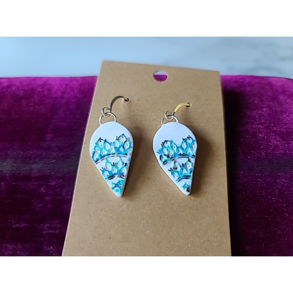 Polymer Clay Dangling Earrings New